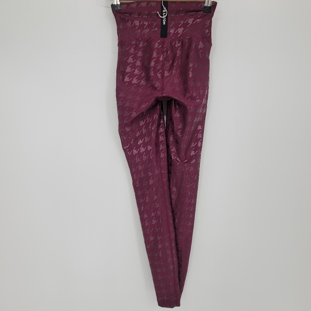 Peloton plump Houndstooth show up printed leggings xsmall - Picture 3 of 8